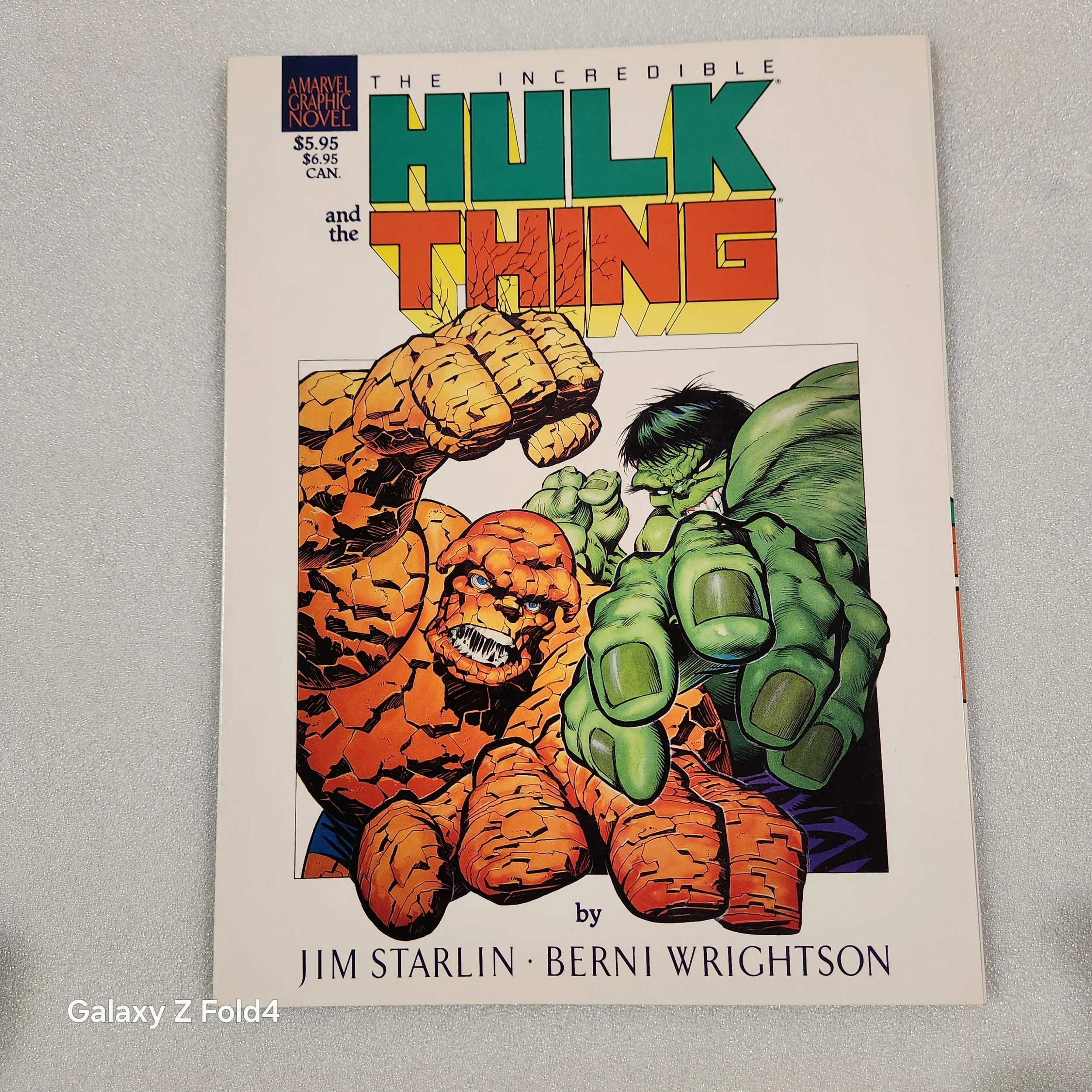 The Incredible Hulk and The Thing Graphic Novel FN-VF
