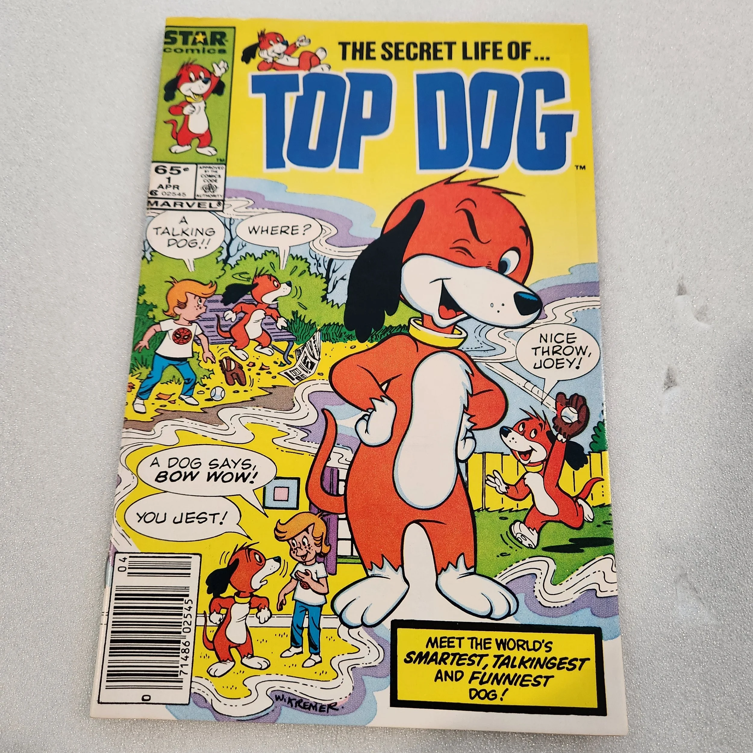 Top Dog Star Comics Issue #1 - NM-MT Condition