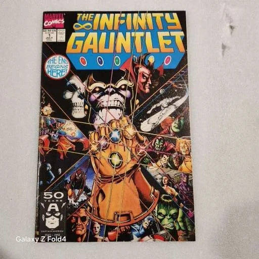 Infinity Gauntlet Vol 1 #1a: Infinity Gauntlet God NM-MT