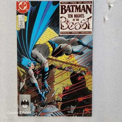 Batman Vol 1 #418a 'Ten Nights of the Beast, Part 2' Comic - NM-MT Condition