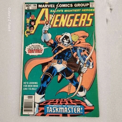 Avengers Vol 1 #196b - 'The Terrible Toll of the Taskmaster'