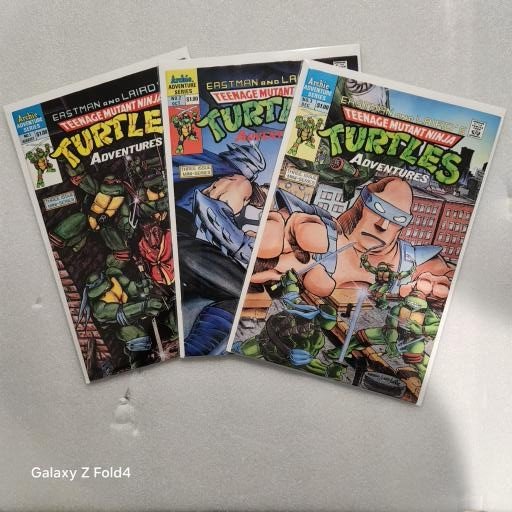 Teenage Mutant Ninja Turtles Adventures Set, Vol. 1 #1- #3