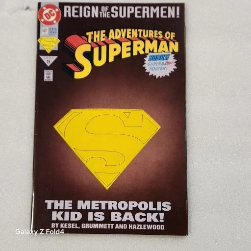 Adventures of Superman #501c – Reign of the Supermen Collectible VF-NM