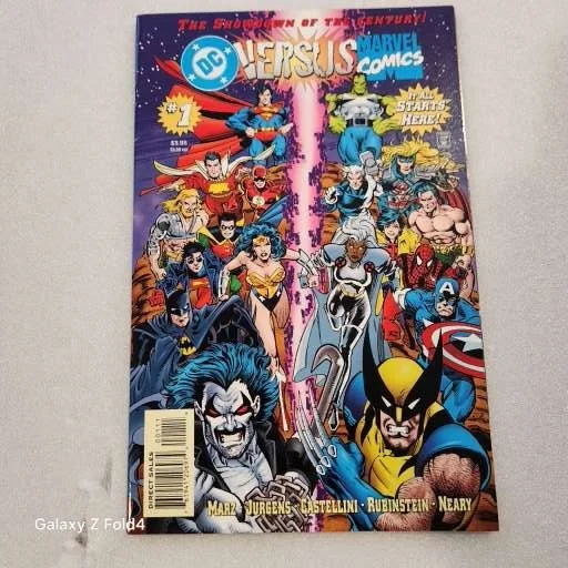 DC VS Marvel #1a - Iconic Showdown 1st Appearance of Access