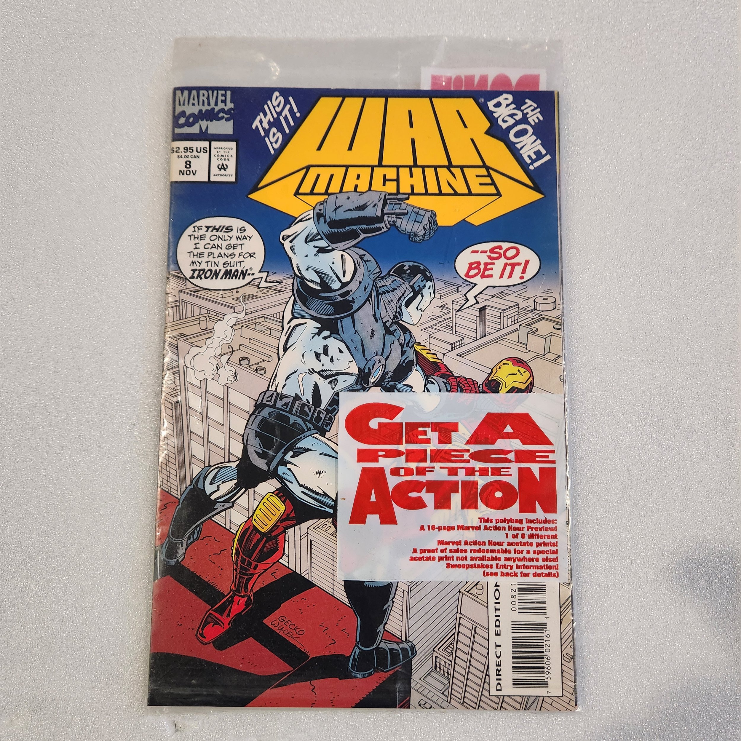 Marvel Comics War Machine Issue #8 - Mint Condition