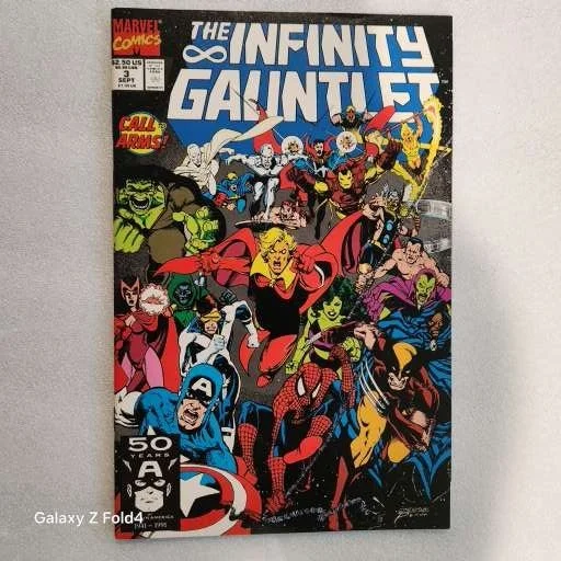 Infinity Gauntlet, Vol 1 #3a - 'Preparations for War' Collectible Comic