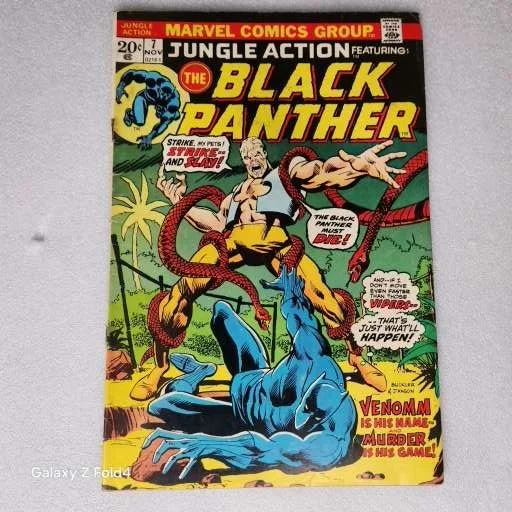 Marvel Comics: Jungle Action Featuring the Black Panther Vol 1 #7 FN-VF