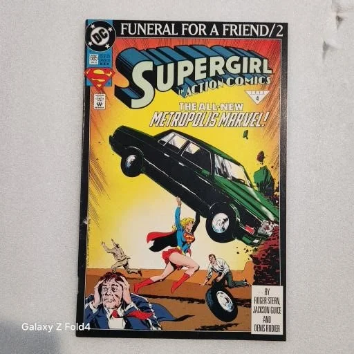 Action Comics Vol 1 #685 'Funeral for a Friend - Part 2: Reactions' VF-NM