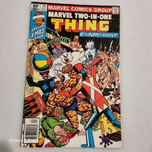 Marvel Two-in-One Vol 1 #74b "A Christmas Peril!" Bronze Age FN-VF