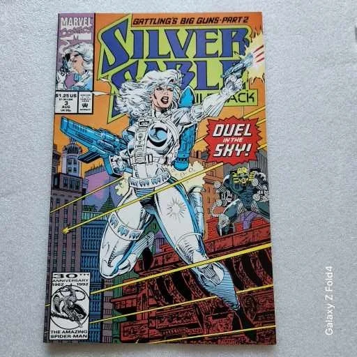 Silver Sable #3a Rare Collectible Comic