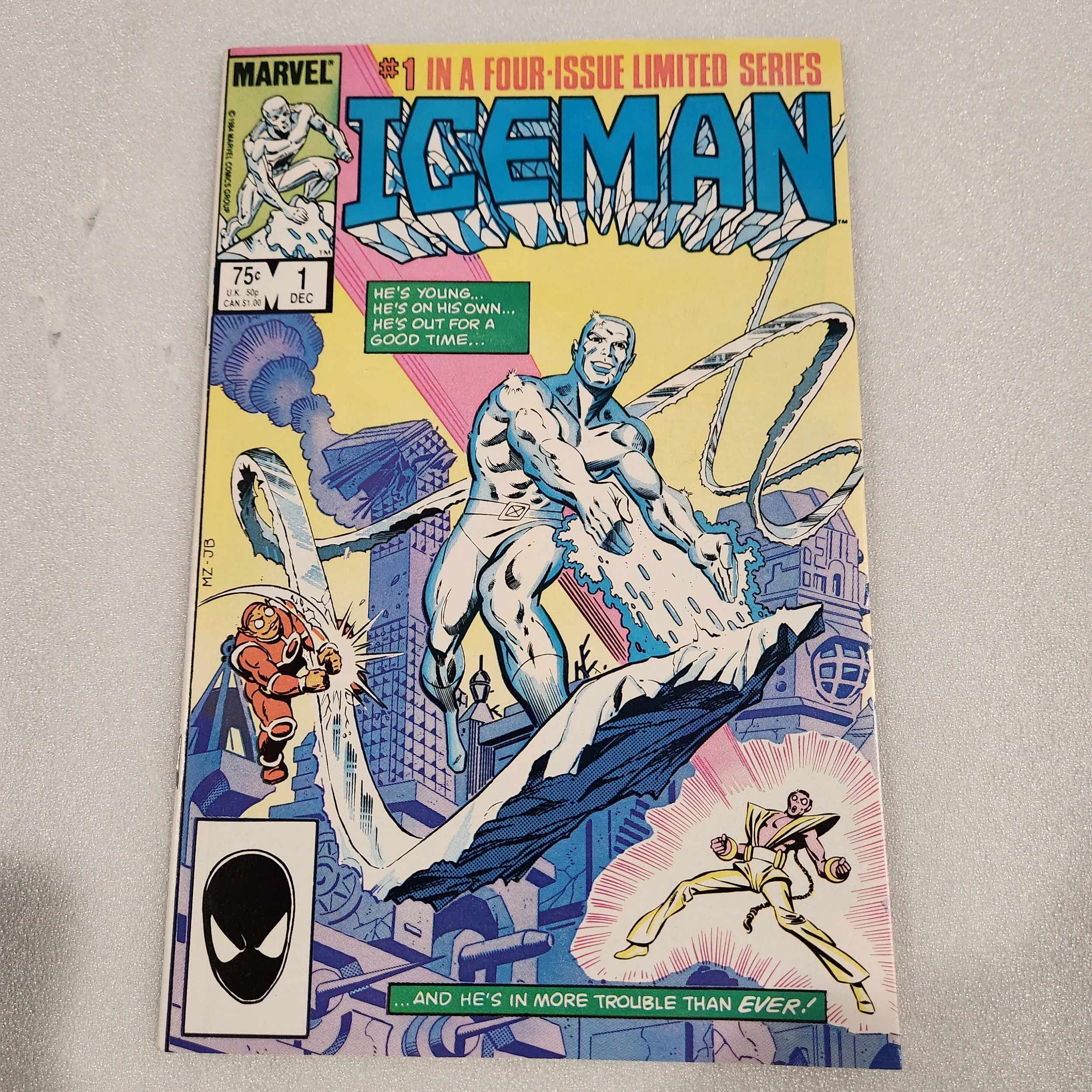 Marvel Iceman #1 (1 of 4) Limited Series - VF-NM Condition Direct Edition