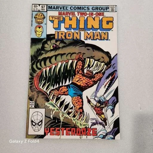 Marvel Two-in-One Vol 1 #97a "Yesterdaze!" VF-NM