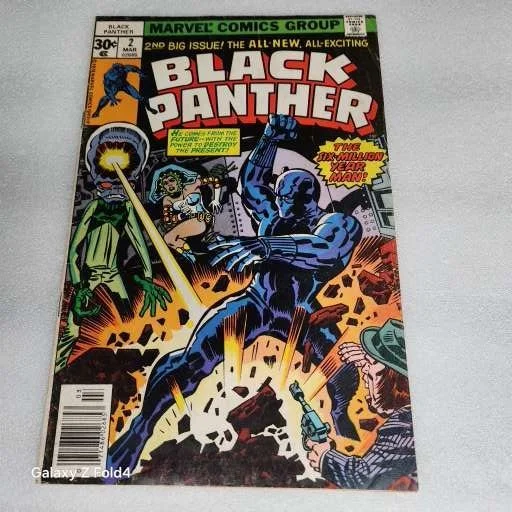 Black Panther Vol. 1 #2a: The Six Million Year Man - Bronze Age Classic