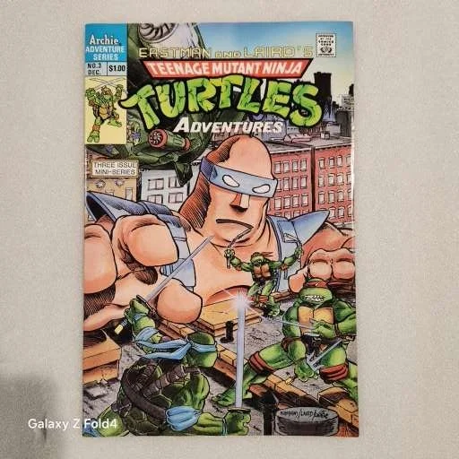 Teenage Mutant Ninja Turtles Adventures, Vol 1 #3a "Heroes in a Half Shell" Comic
