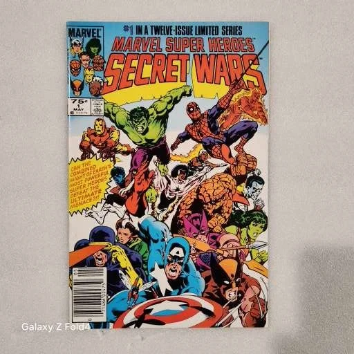 Marvel Secret Wars #1b "The War Begins" VF-NM