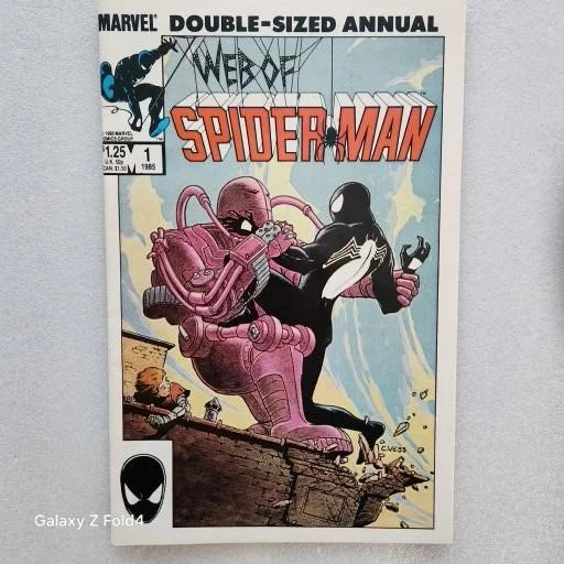 Web of Spider-Man Annual #1a - Vintage Comic