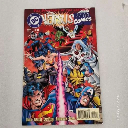 DC Vs Marvel-Marvel Vs DC #4a 'Round Four' VF-NM