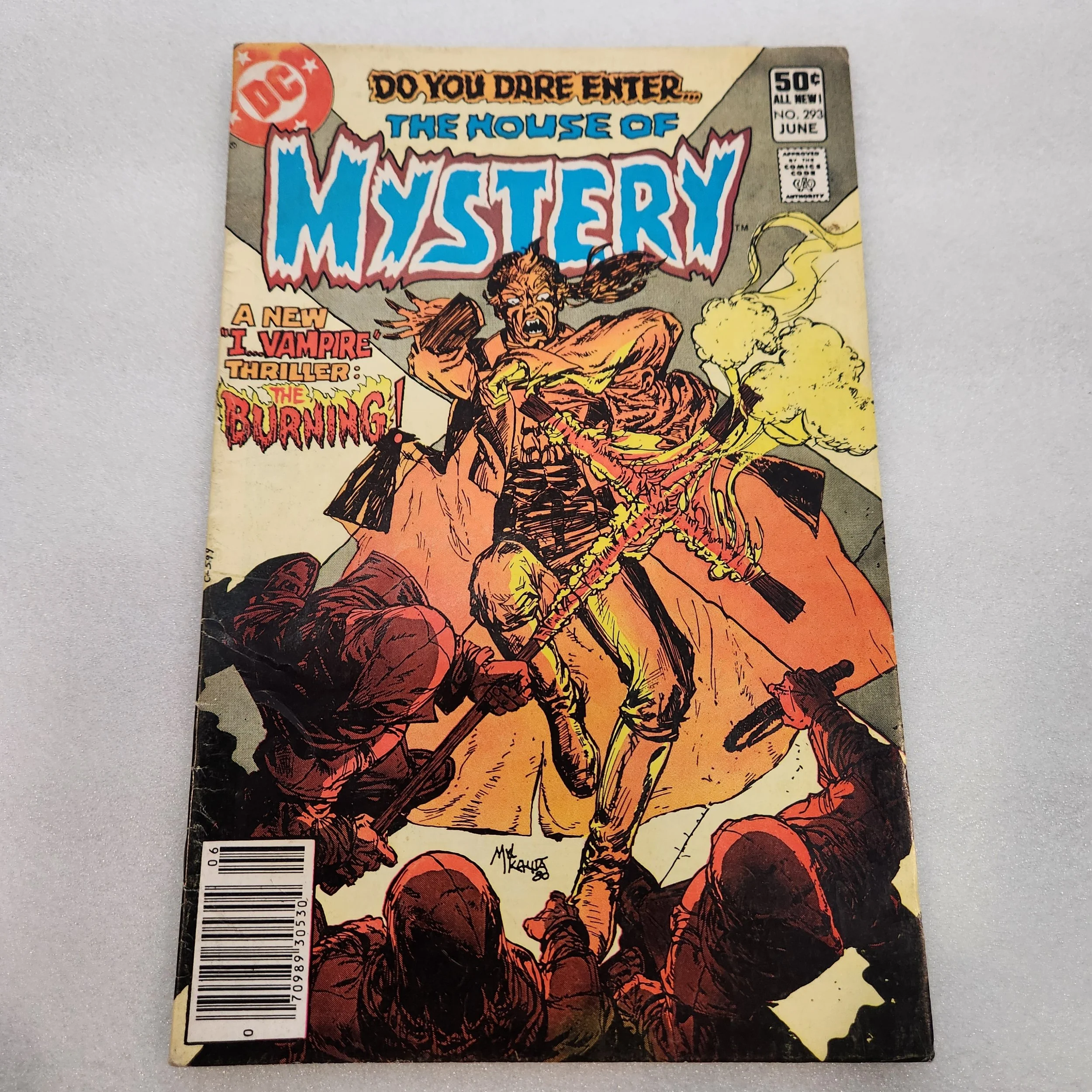 The House of Mystery #293 - 'I, Vampire: The Burning!' - FN/VF Condition