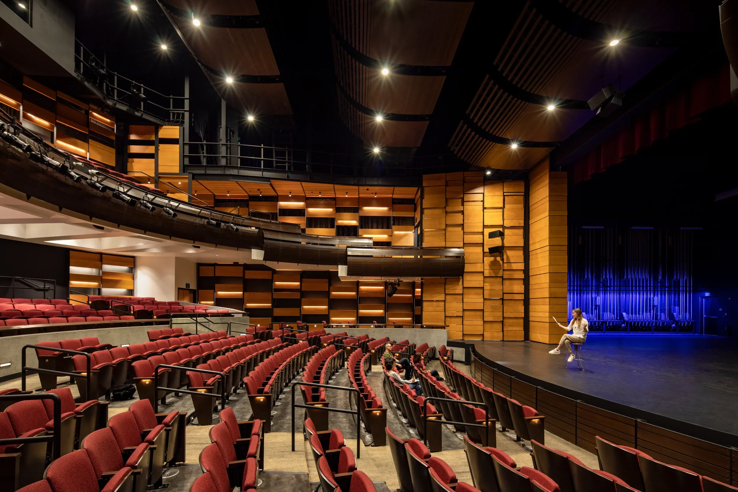 Valley Academic & Cultural Center theater design