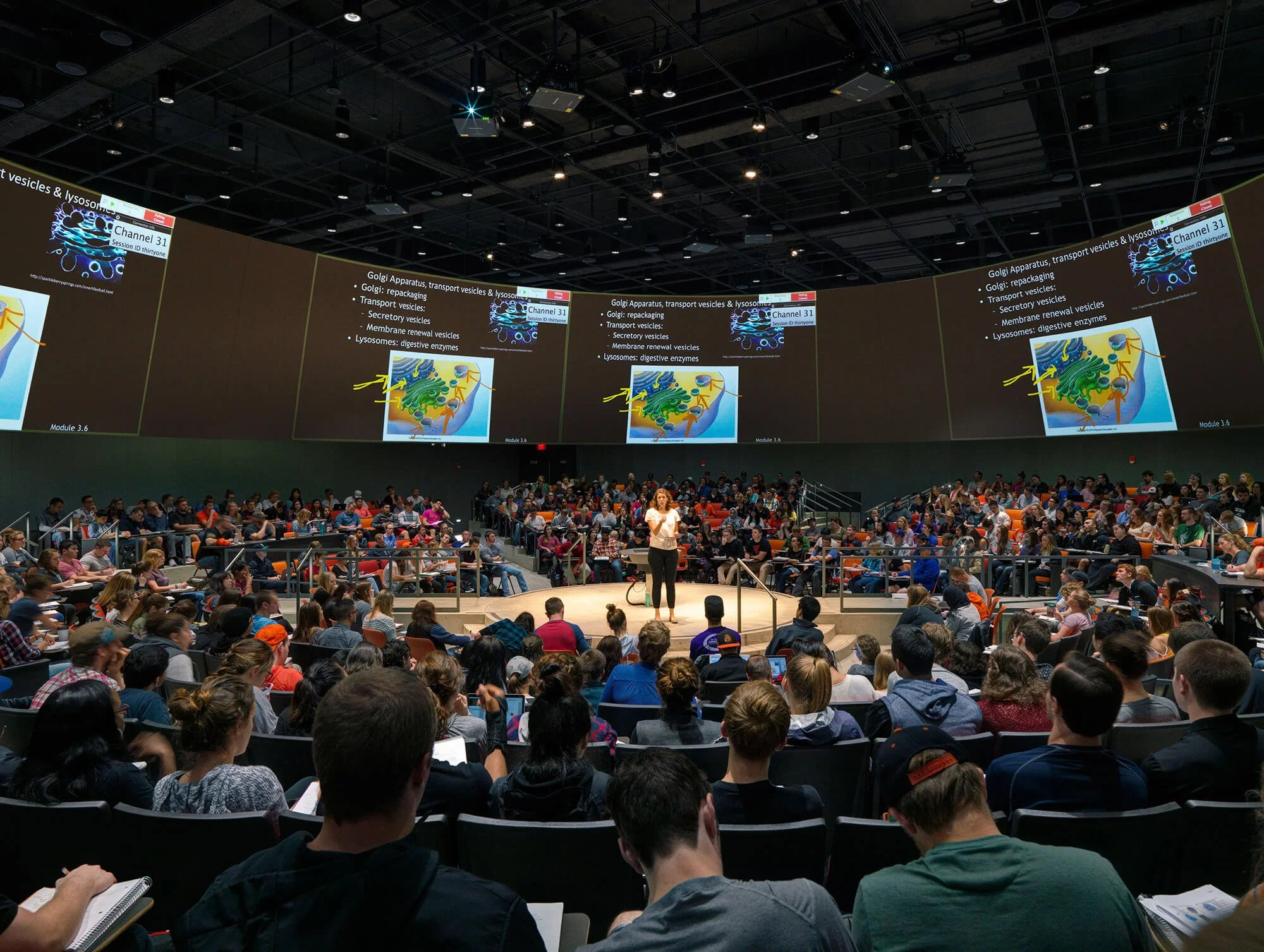 Consulting for  Learning Innovation Center (LINC) at Oregon State University lecture hall