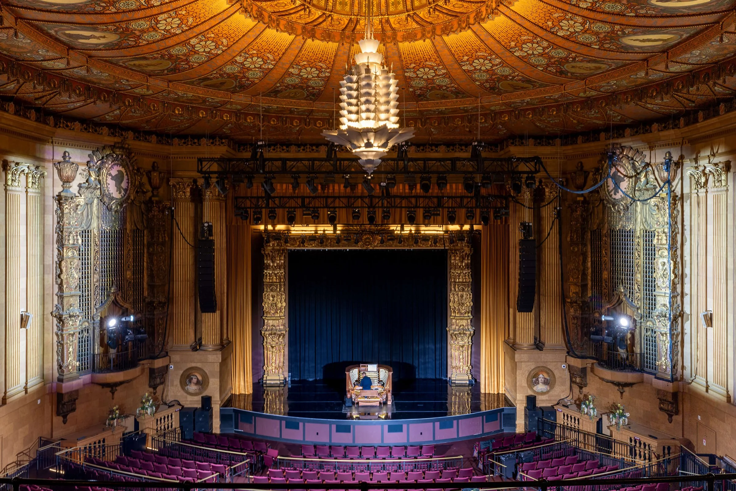 Theatre infrastructure upgrades supporting live entertainment at the Castro Theatre