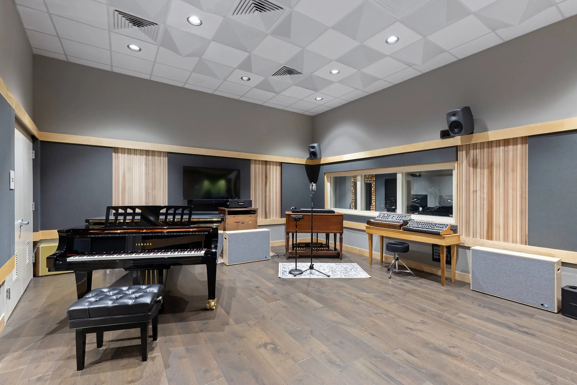 audio recording suite for Clovis Community College Applied Technology Building