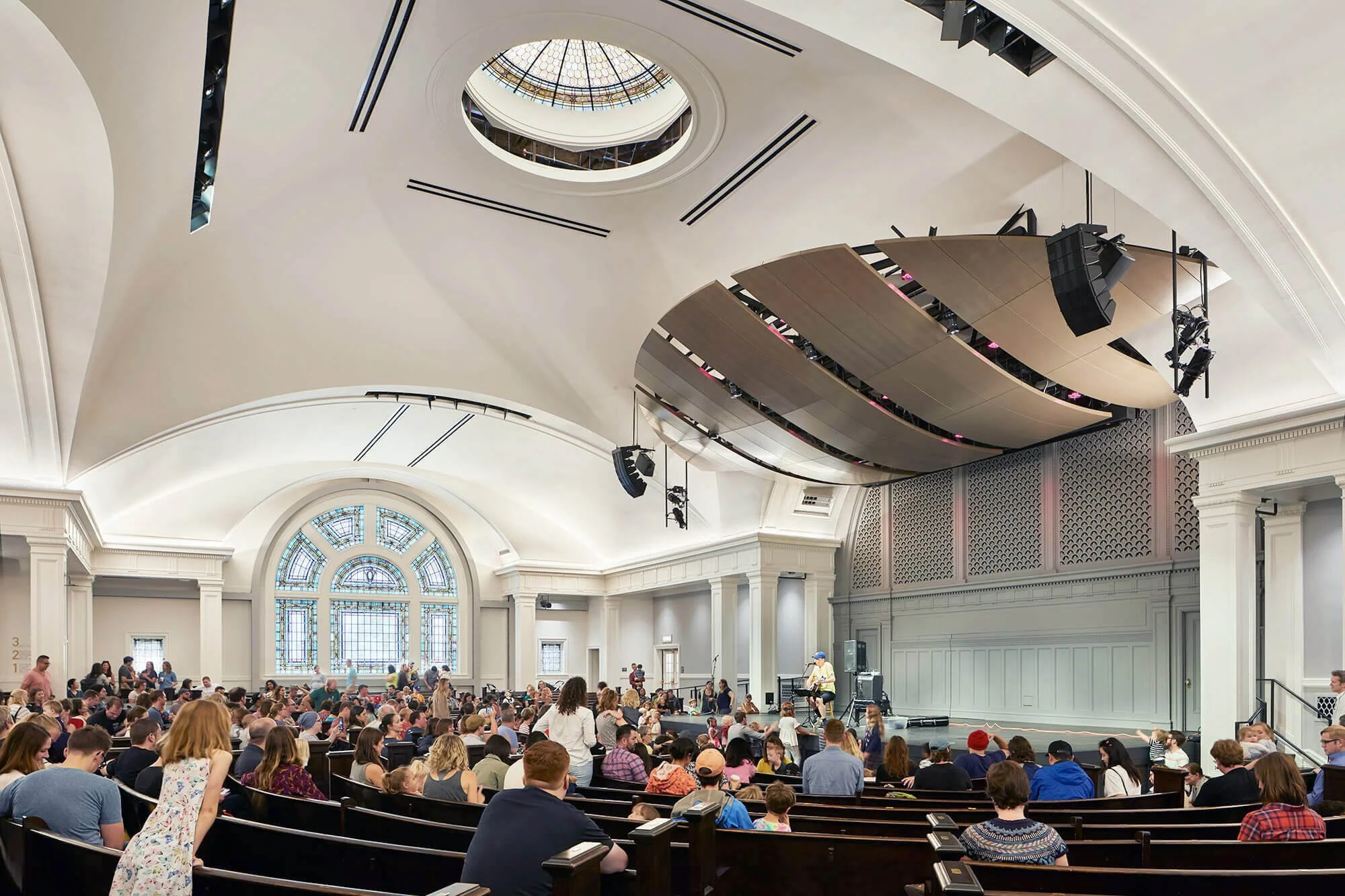 Theatre consulting for the renovation of Town Hall Seattle