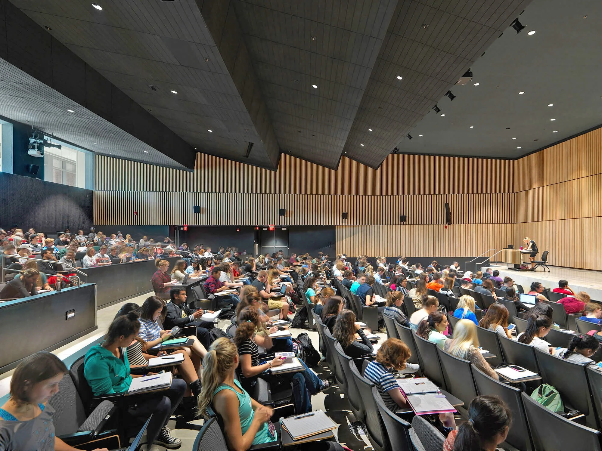 Theater consulting for  Learning Innovation Center (LINC) at Oregon State University lecture halls and classrooms