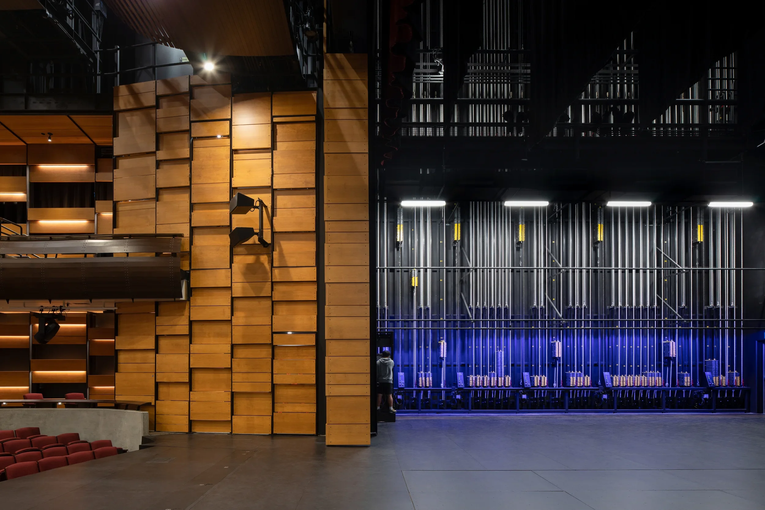 Valley Academic & Cultural Center theater rigging design