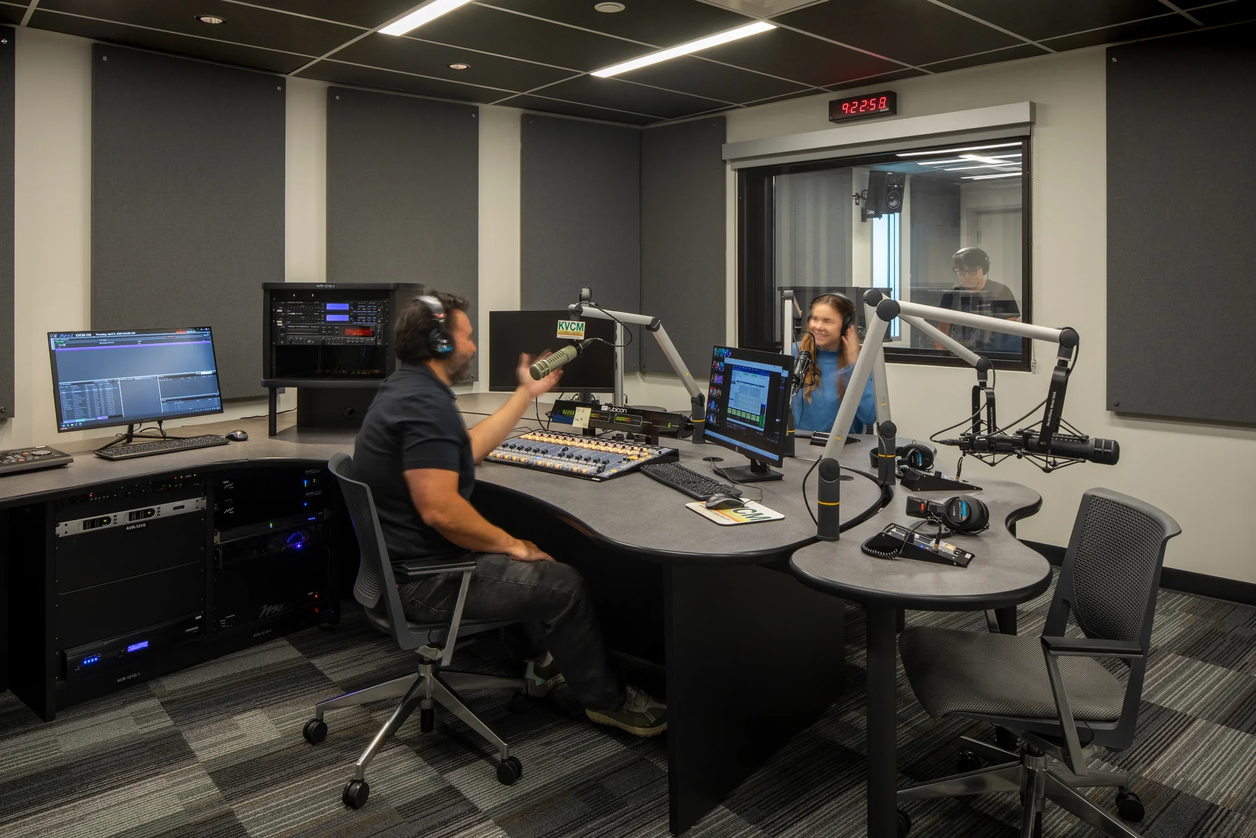 Valley Academic & Cultural Center podcast studio design
