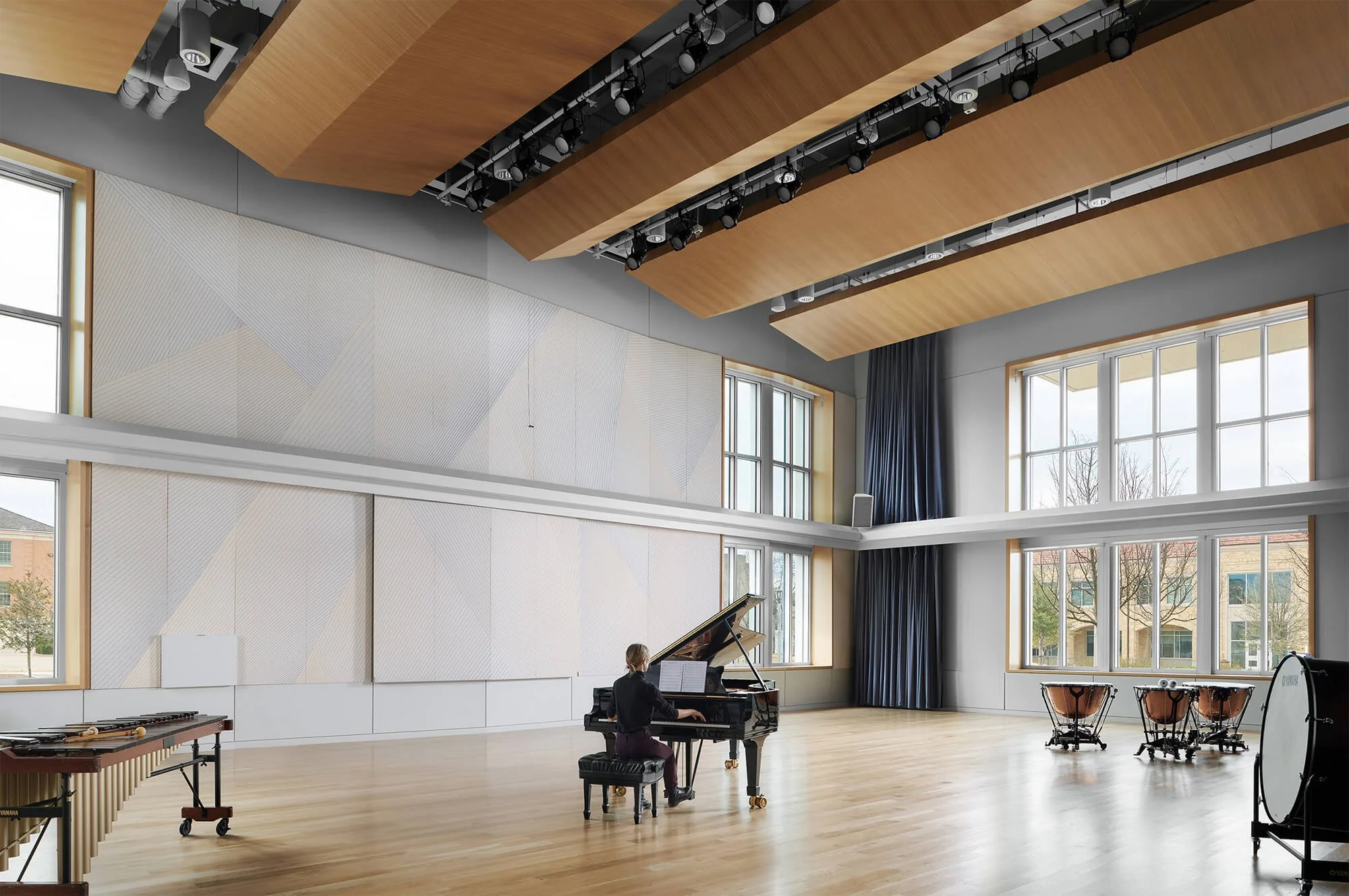 Theater and AV consulting for Van Cliburn Concert Hall at Texas Christian University