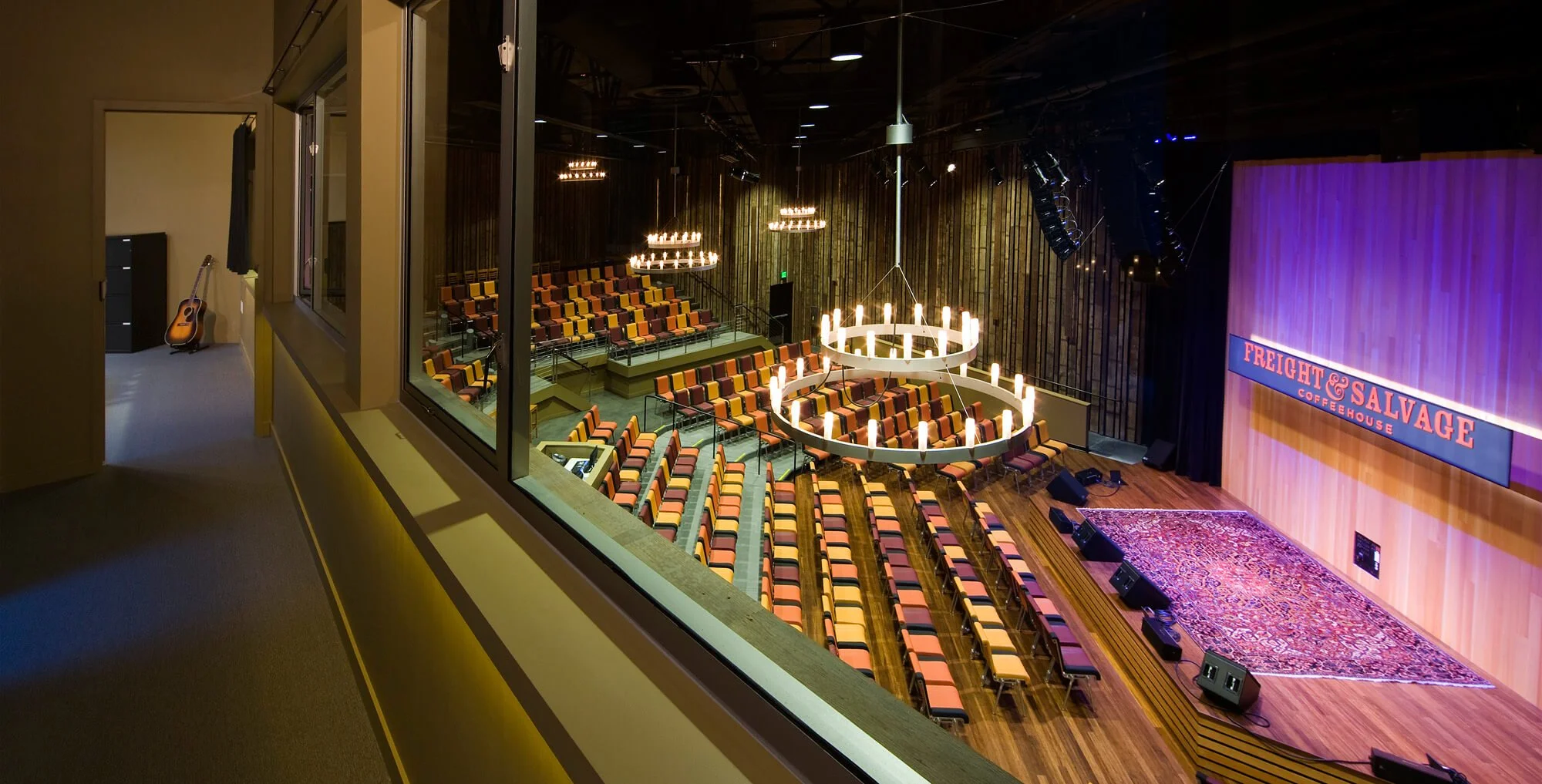 Freight & Salvage audiovisual systems