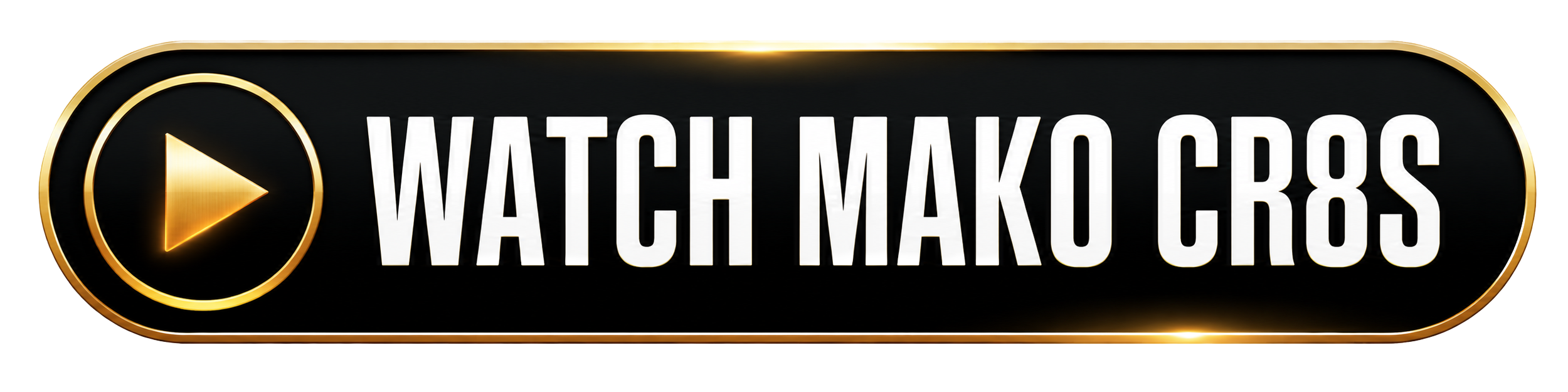 Button with a play symbol and the text 'WATCH MACRO CRES' in bold white letters on a black background with gold accents.