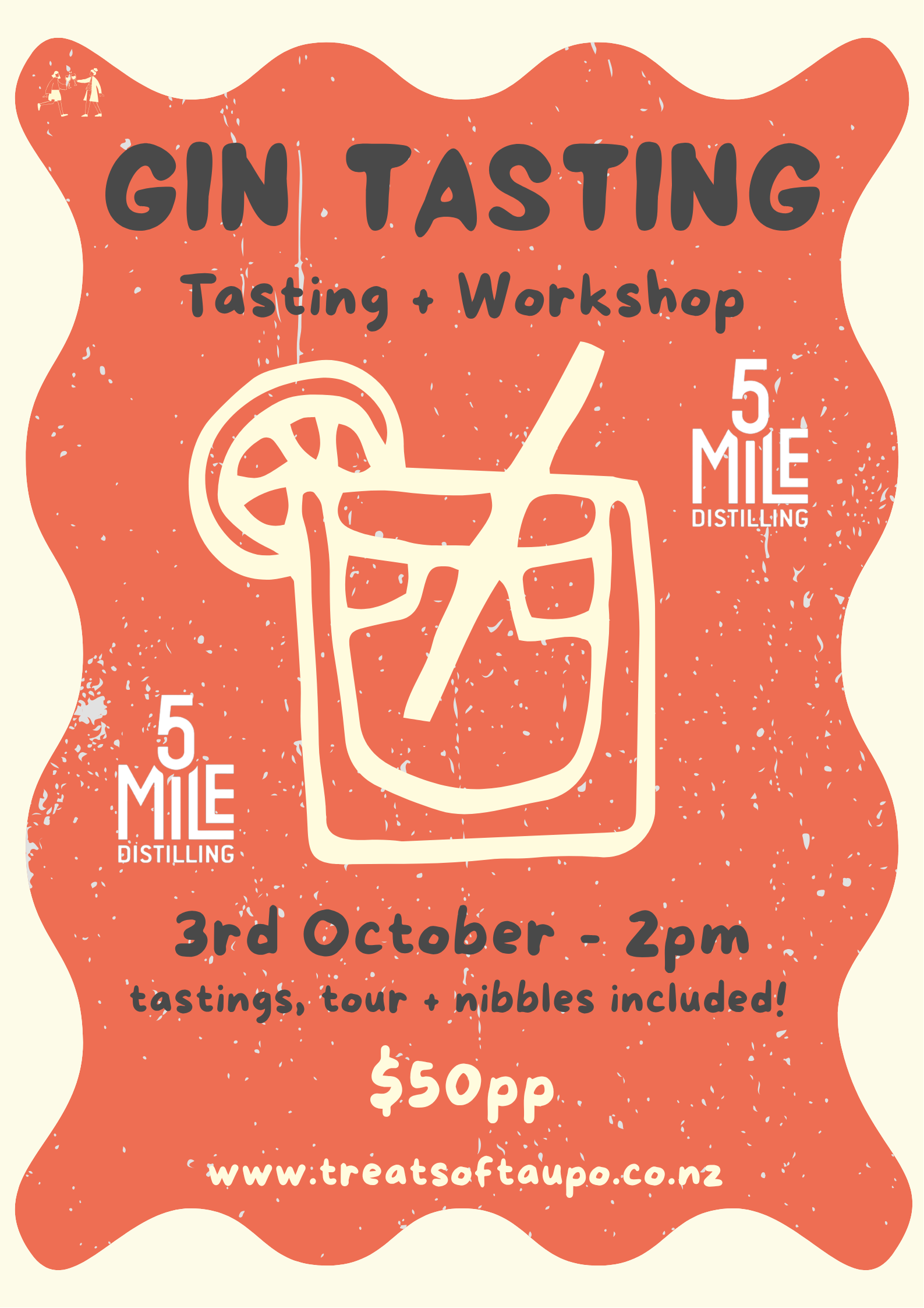 5 Mile Distilling Tasting Workshop