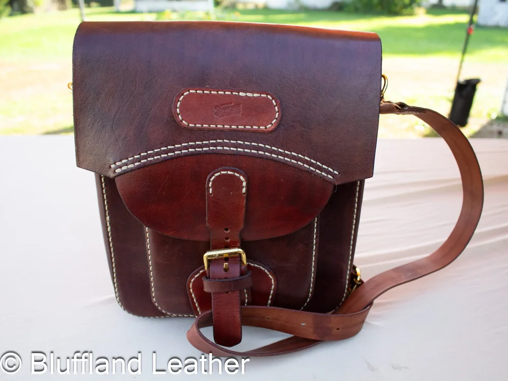 Handmade Leather Morrison Bag Dark Brown, Leather Handbag, Hand Stitched, Gift for Her