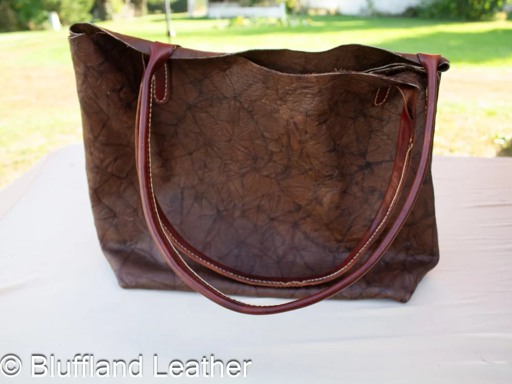 Handmade Leather Sora Tote Brown, Leather Handbag, Gift for Her