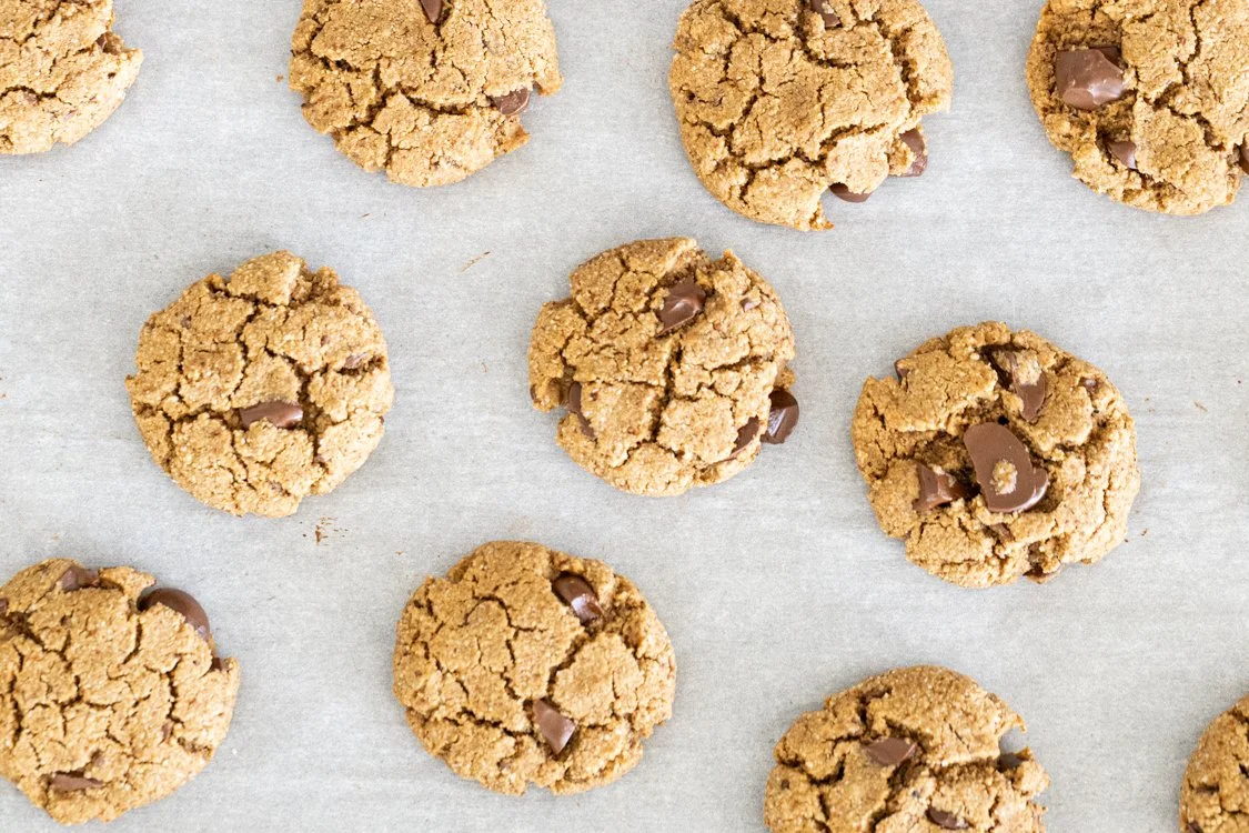 Lower histamine carob chip cookies (Low oxalate option)