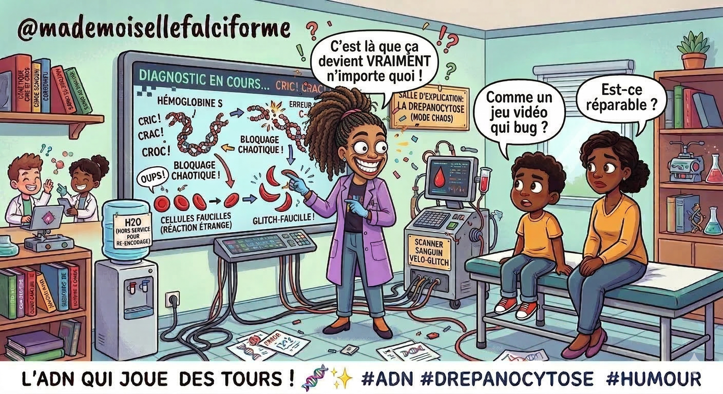 Qu’est-ce que c’est que l’anémie falciforme? Tu manques de fer?