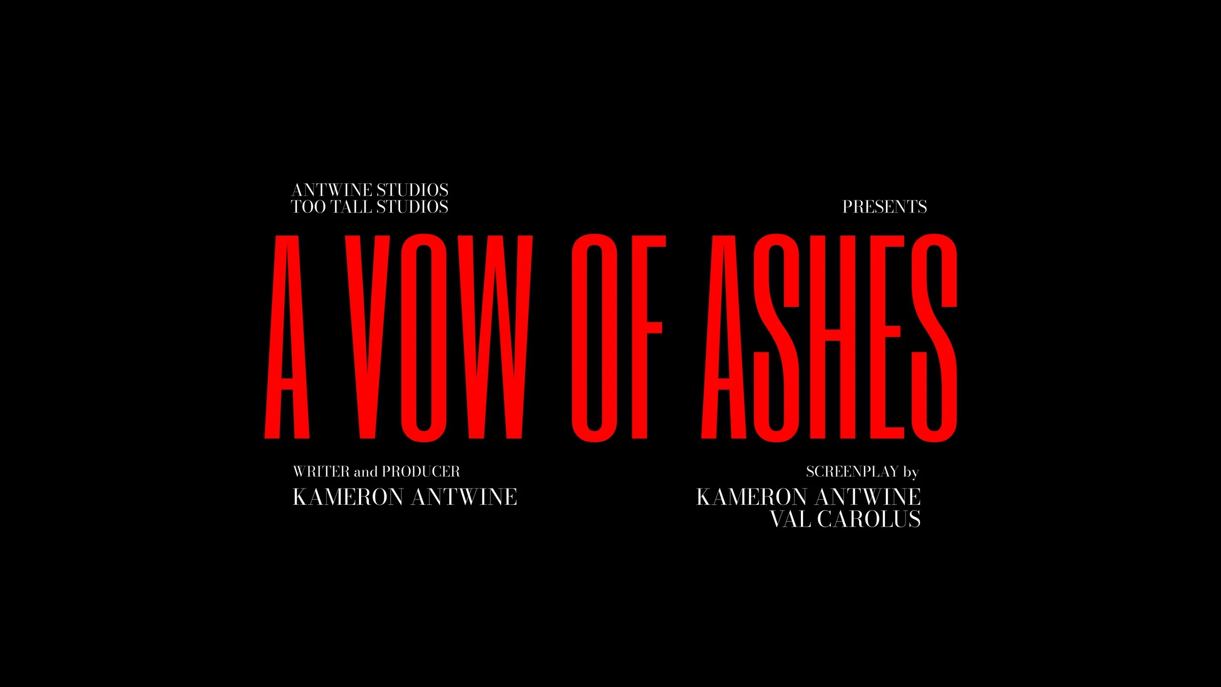 A Vow of Ashes
