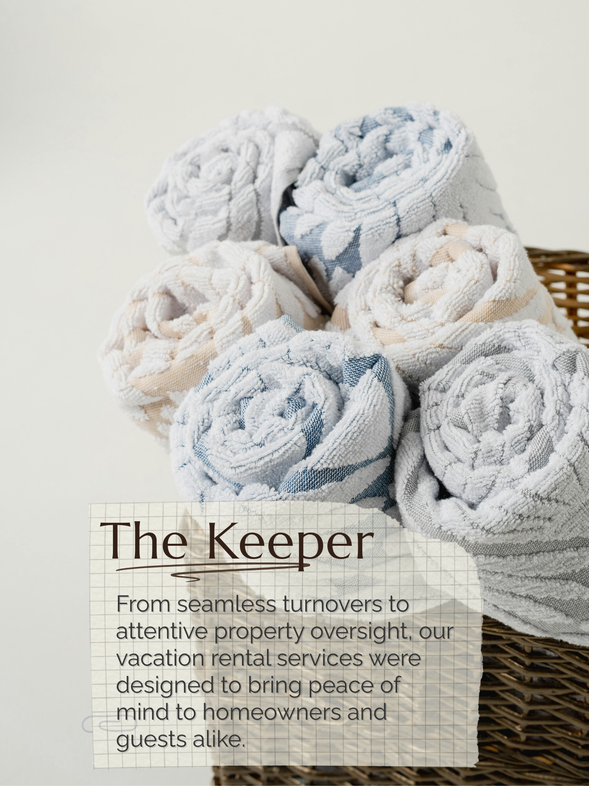 The Keeper vacation rental services for coastal North Carolina homes and rentals.