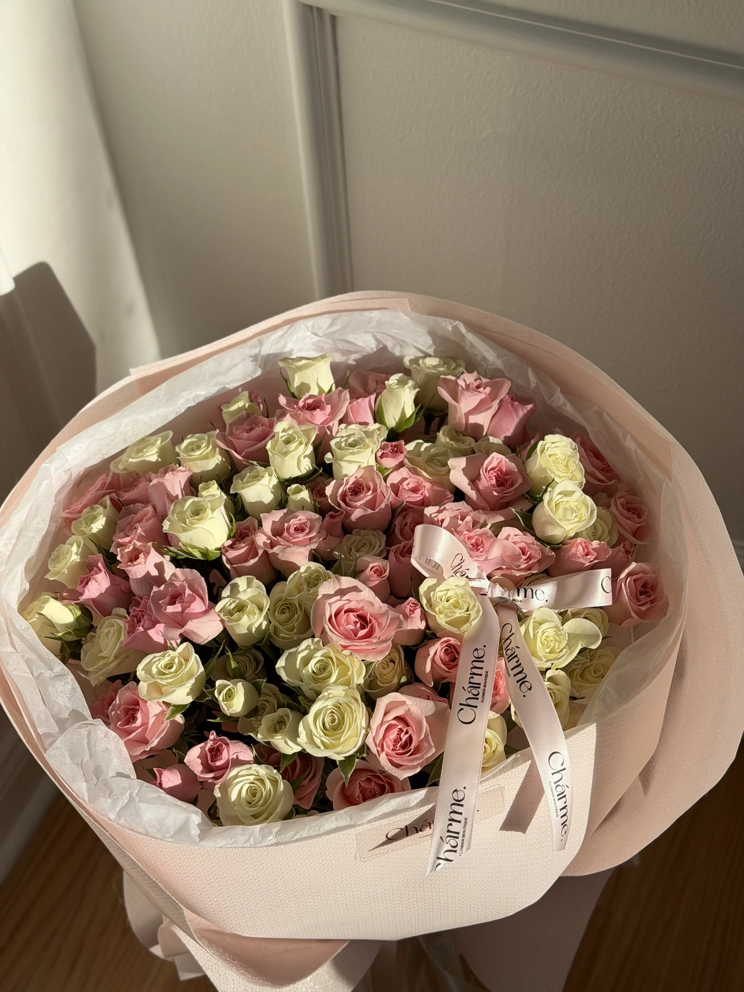 Spray Roses bouquet “La Vie en Rose"