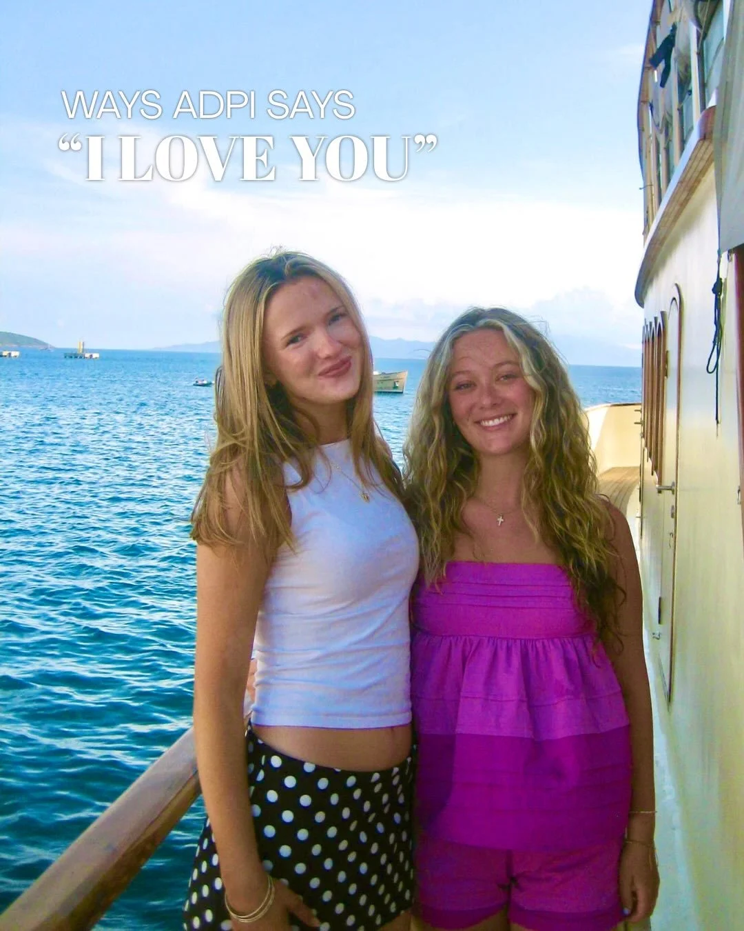 It doesn&rsquo;t always have to be &ldquo;I love you&rdquo; 🤍💫 Tag a sister you love!

#jmuadpi #jmu #adpi #gogreek #540adpi