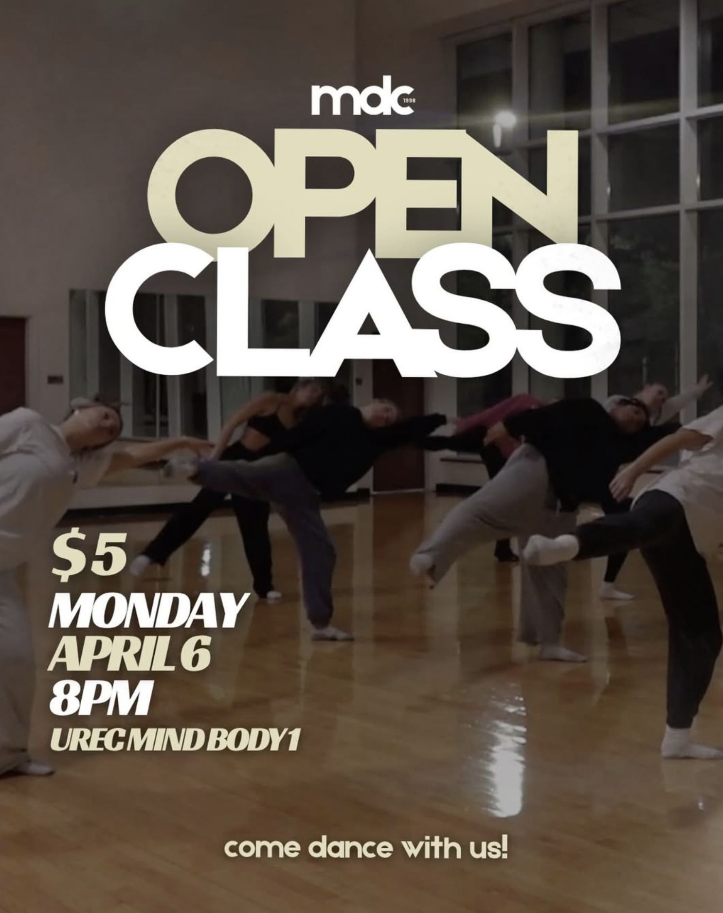 Open Class Instagram Flyer