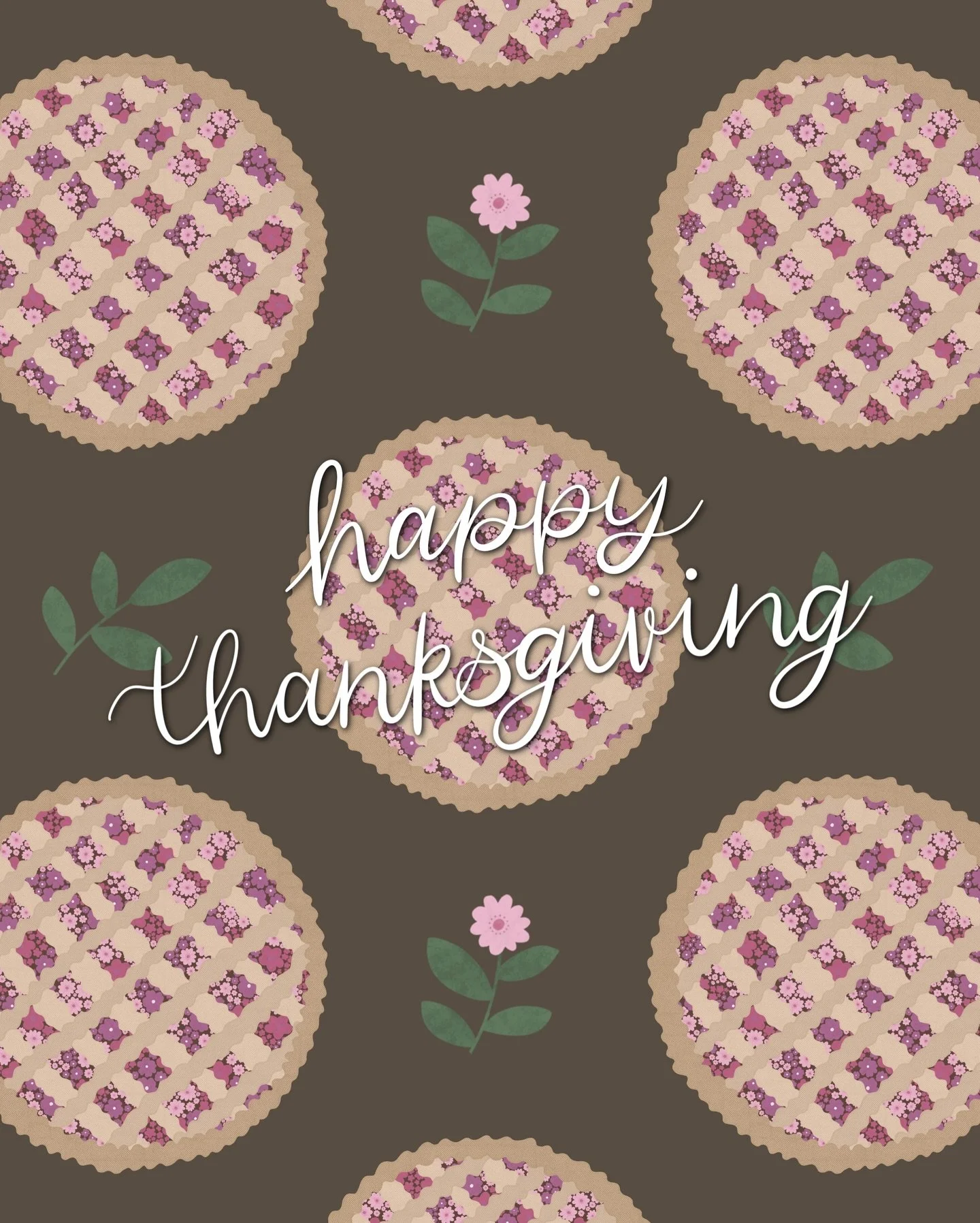 Happy Thanksgiving!
I hope your day is full of sweet moments with loved ones&hellip; and lots of pie 🥧

#happythanksgiving #digitalart #givethanks