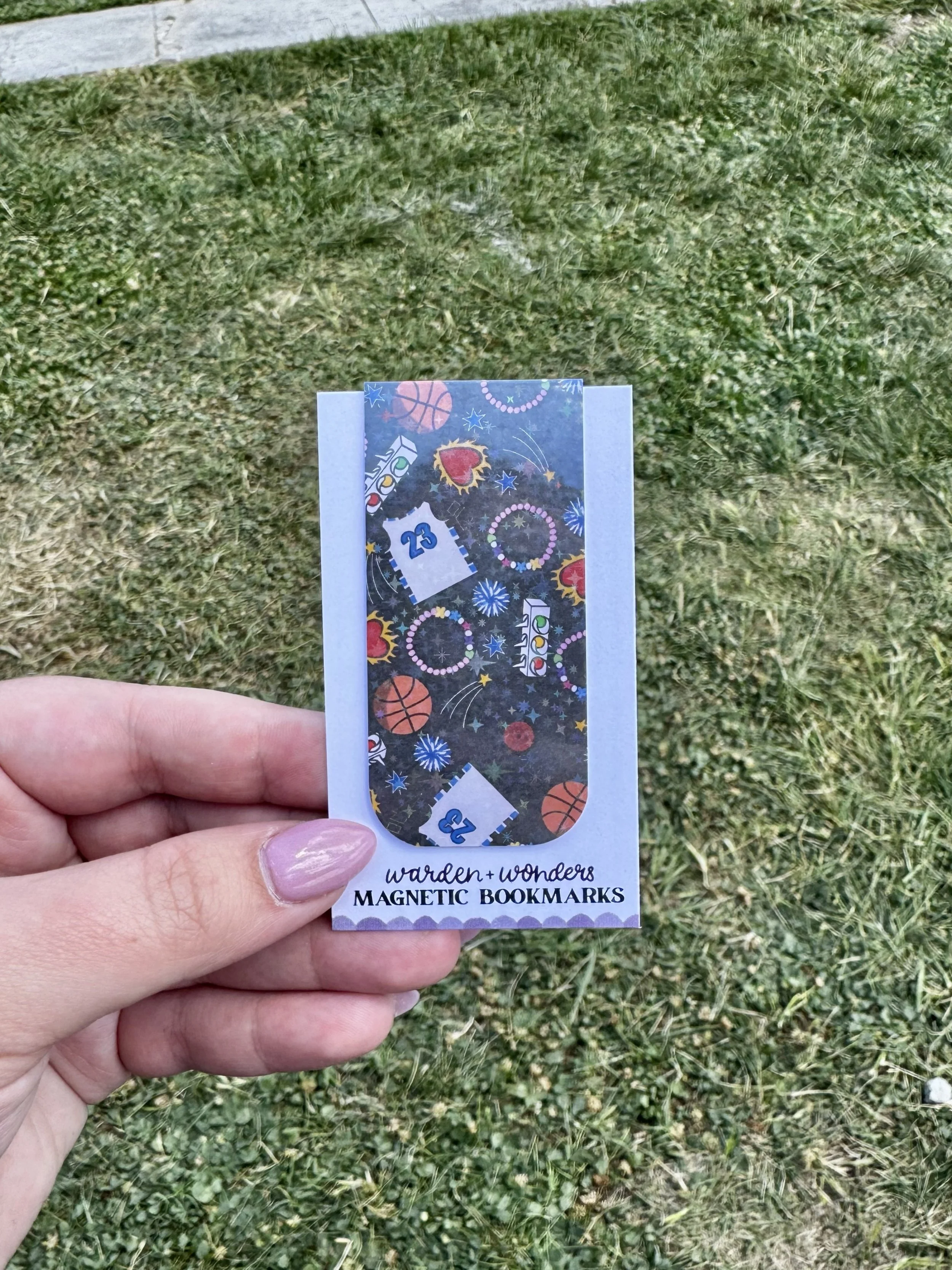 Tree Hill Nights Magnetic Bookmark