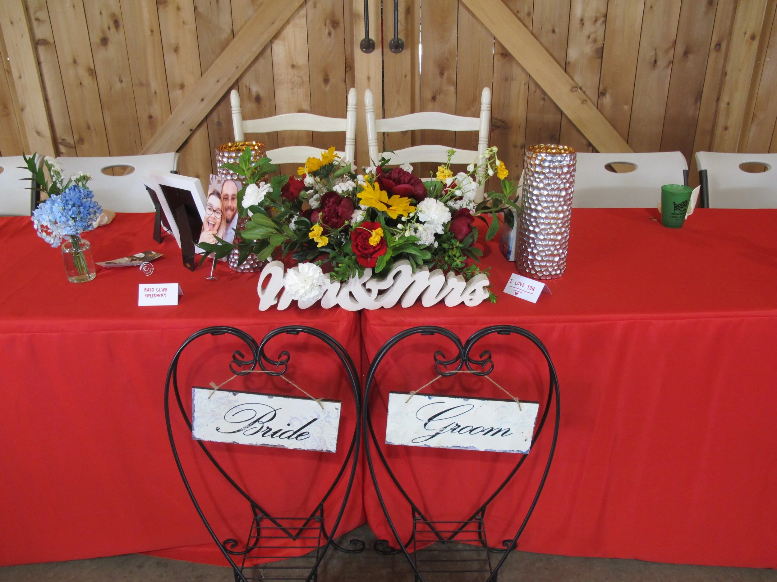 (L21) Red Fitted Banquet Table Cloths (6 pc Lot)