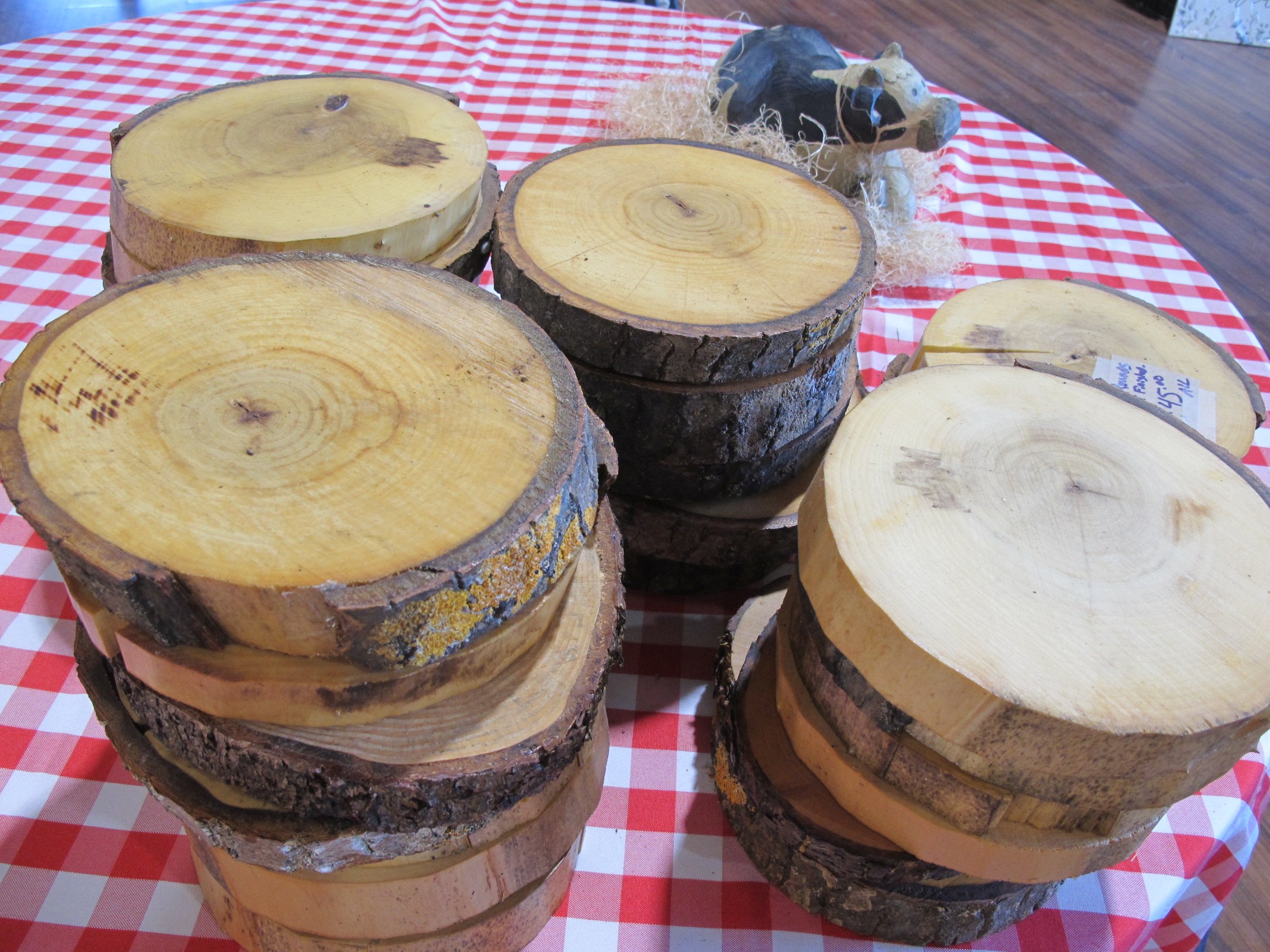 (D10)  Wood Rounds - Medium