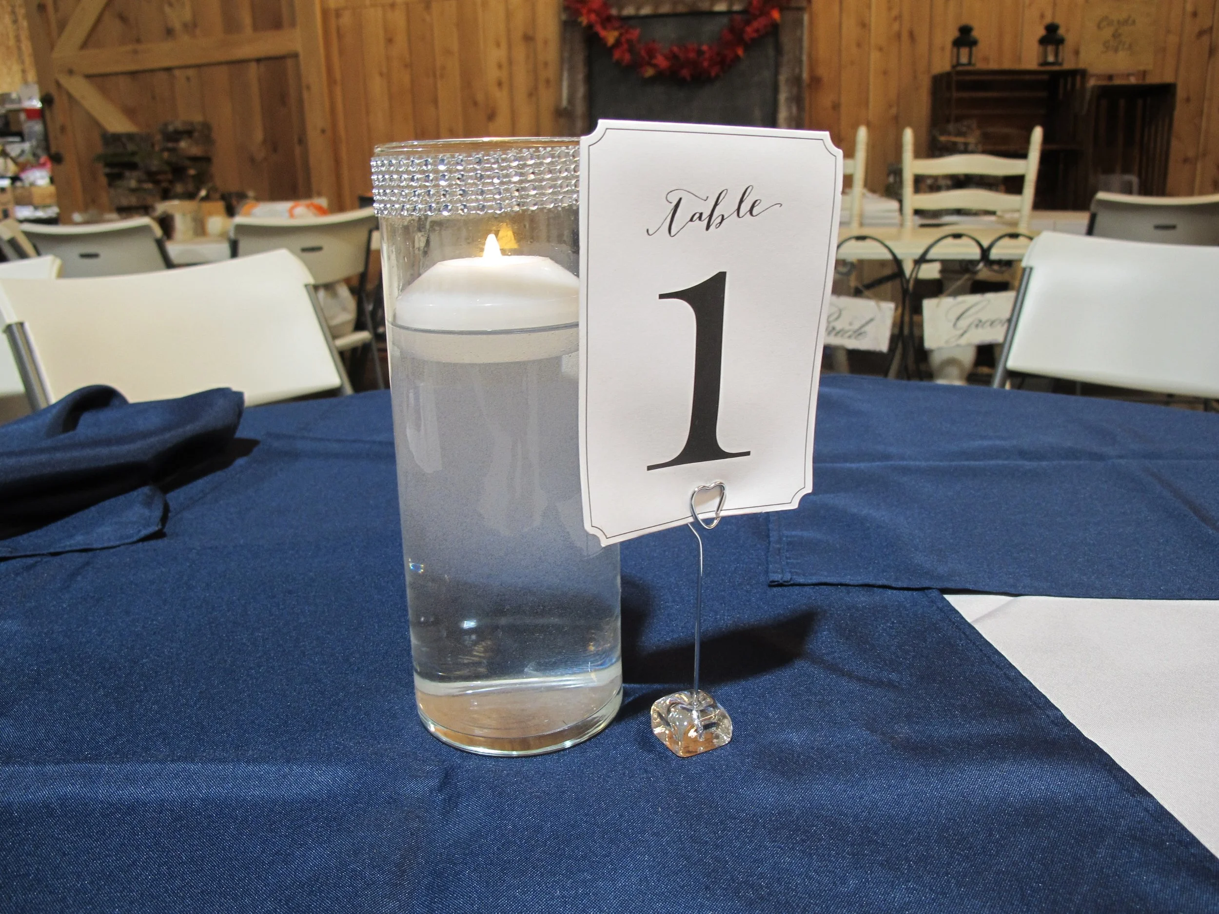 (D39) Sparkle Cylinder Vases or Candle Holders (set of 8)