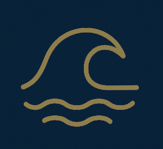 Icon of wave.