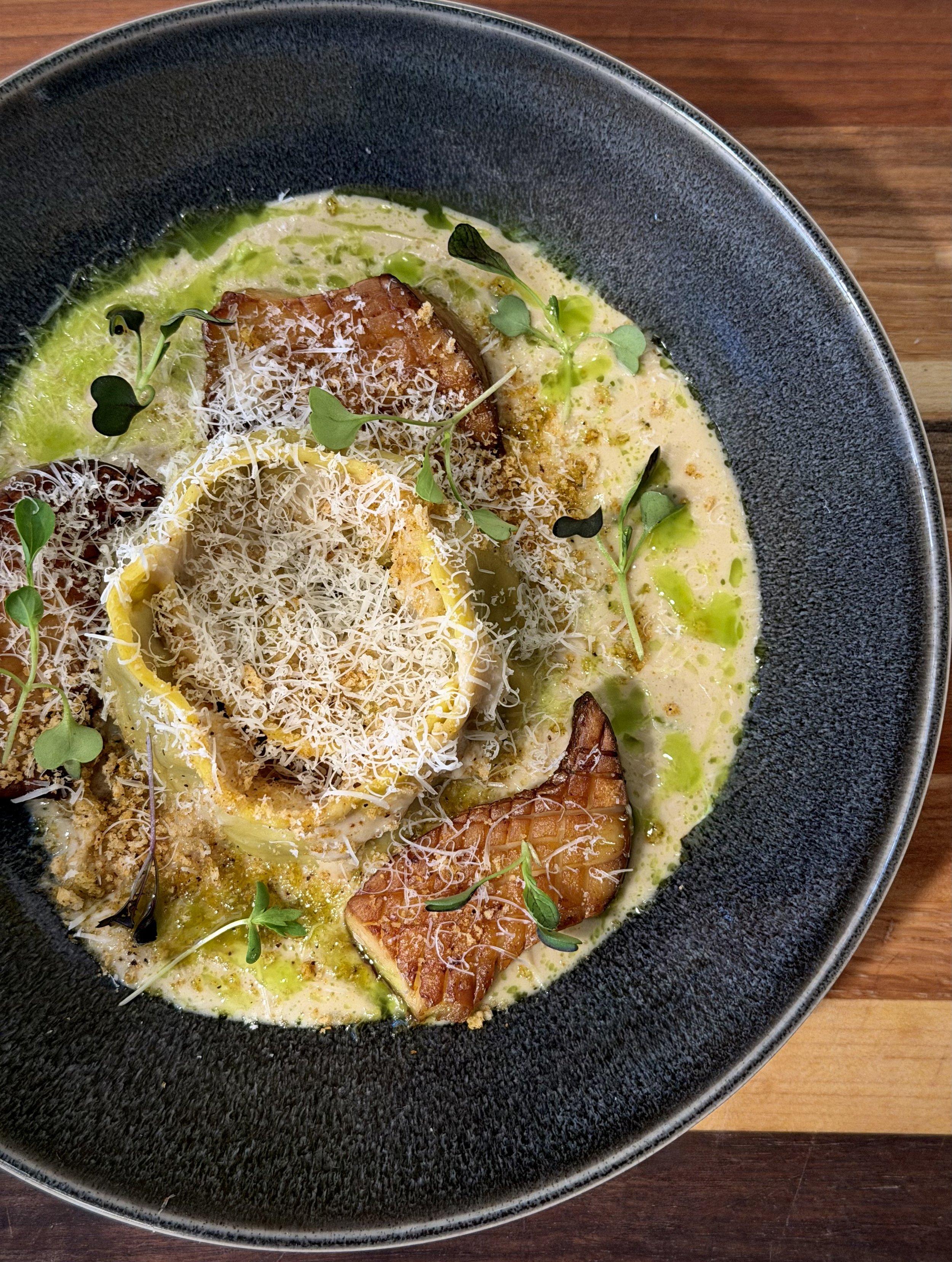 Dish by Chef Jacob Nusekabel